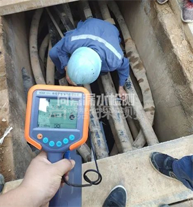 净潭乡管线探测